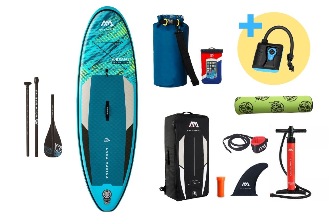 detsky paddleboard aqua marina vibrant